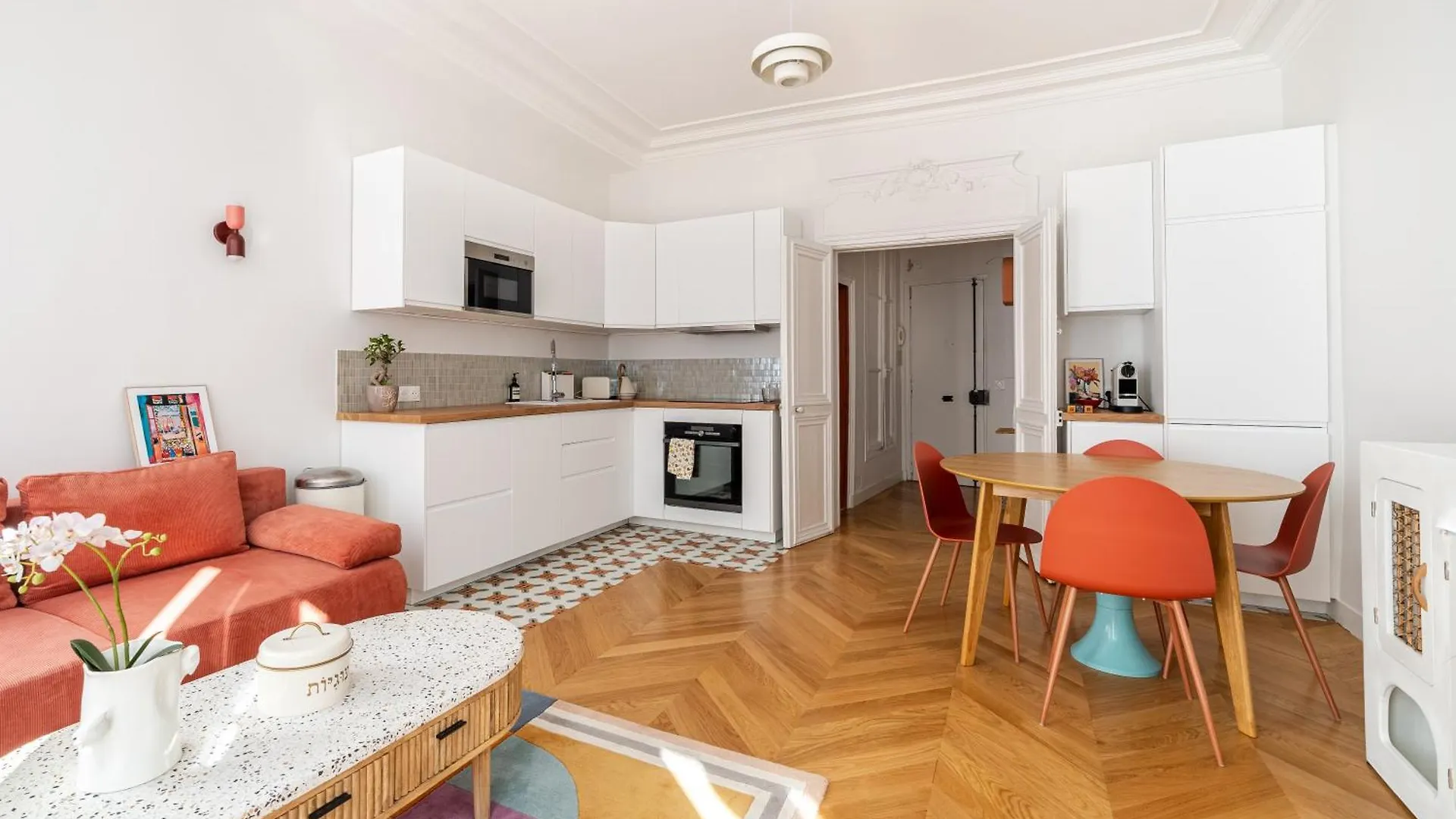 50 M² Lumineux Et Refait A Neuf شقة *